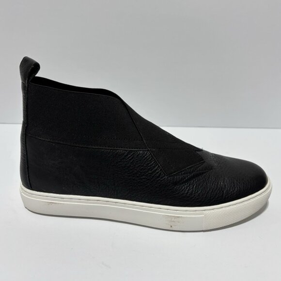 Gentle Souls Women’s Rory Elastic Mid Sneakers Black, Size 8 M - Picture 1 of 7